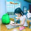 虚拟高中女生学校模拟器3D游戏.1