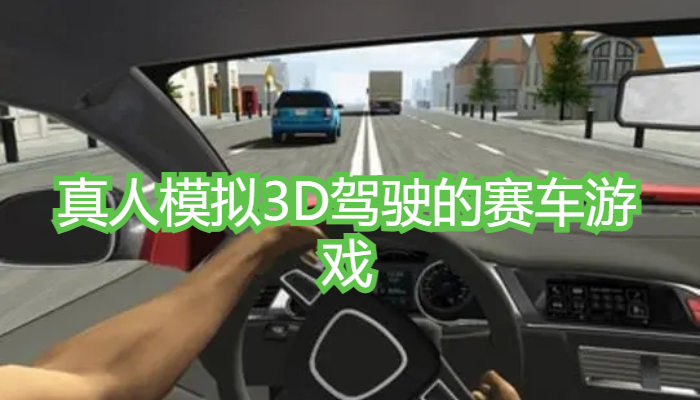 真人模拟3D驾驶的赛车游戏