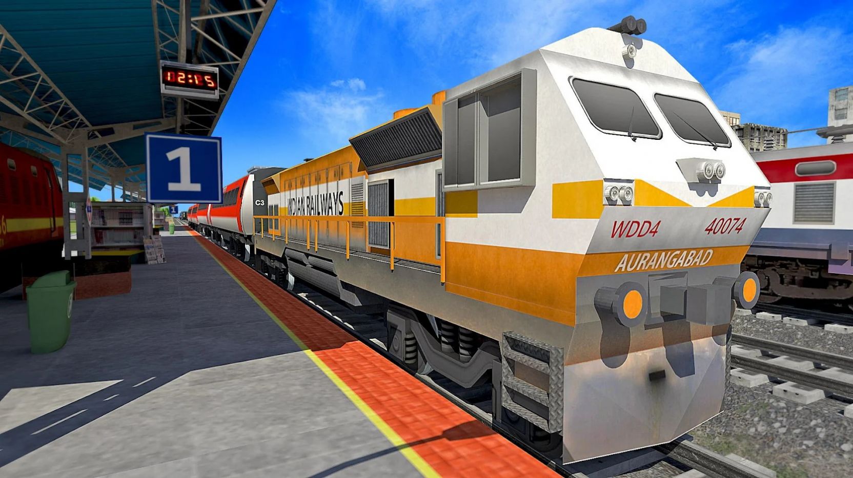 印度本土模拟火车老版