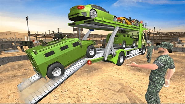 战地武装运输卡车
